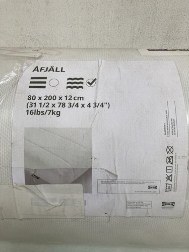 Ikea afjall single - afjall, mattress