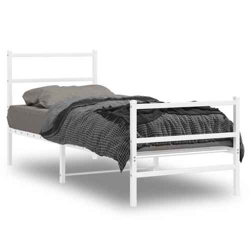 Vidaxl metal bed frame - bed,