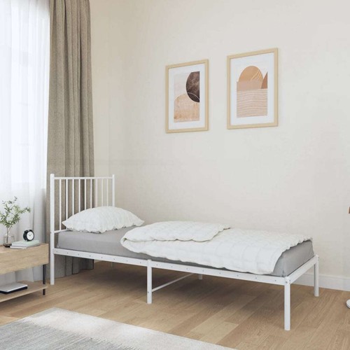 Metal bed frame - frame, without