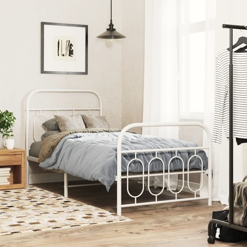 Vidaxl metal bed frame - frame, without
