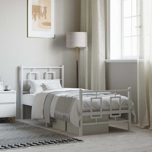 Vidaxl metal bed - metal, without
