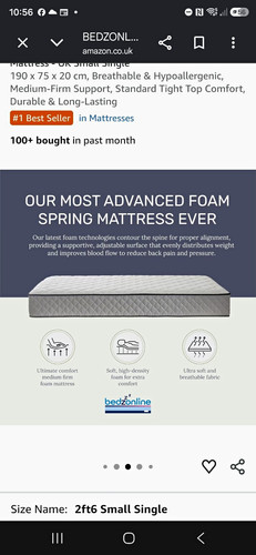 Bedz online small - bedz, single