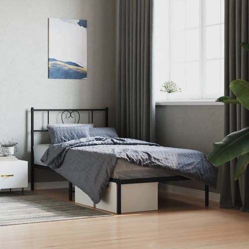 Vidaxl metal bed frame - metal,